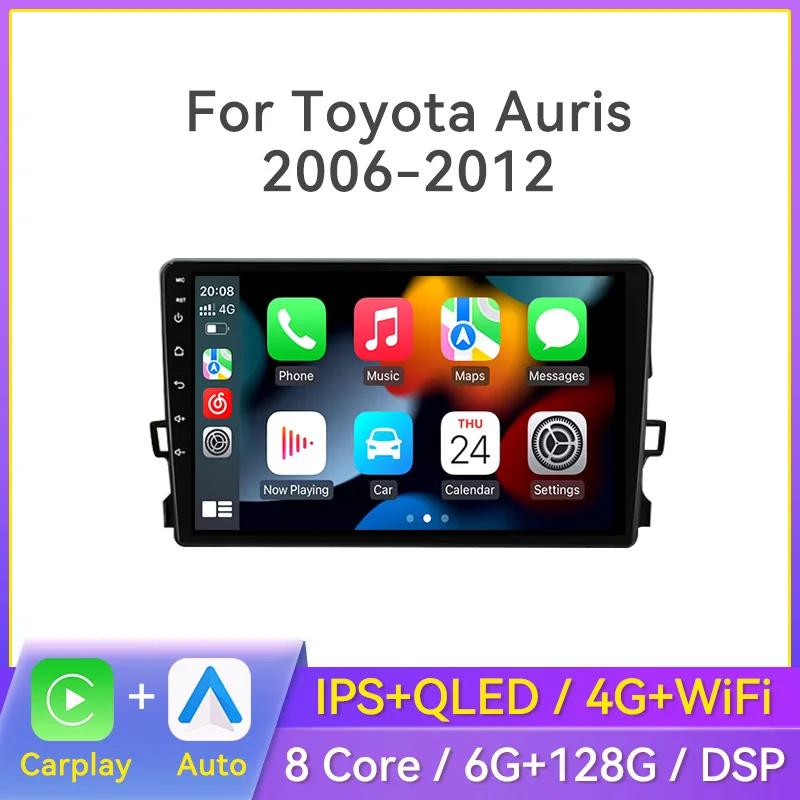 Car Radio 2Din ȵ̵ For Toyota Auris 2006 2007 2008-2012 Ƽ̵  ÷̾ ׺̼ GPS 2din No DVD  